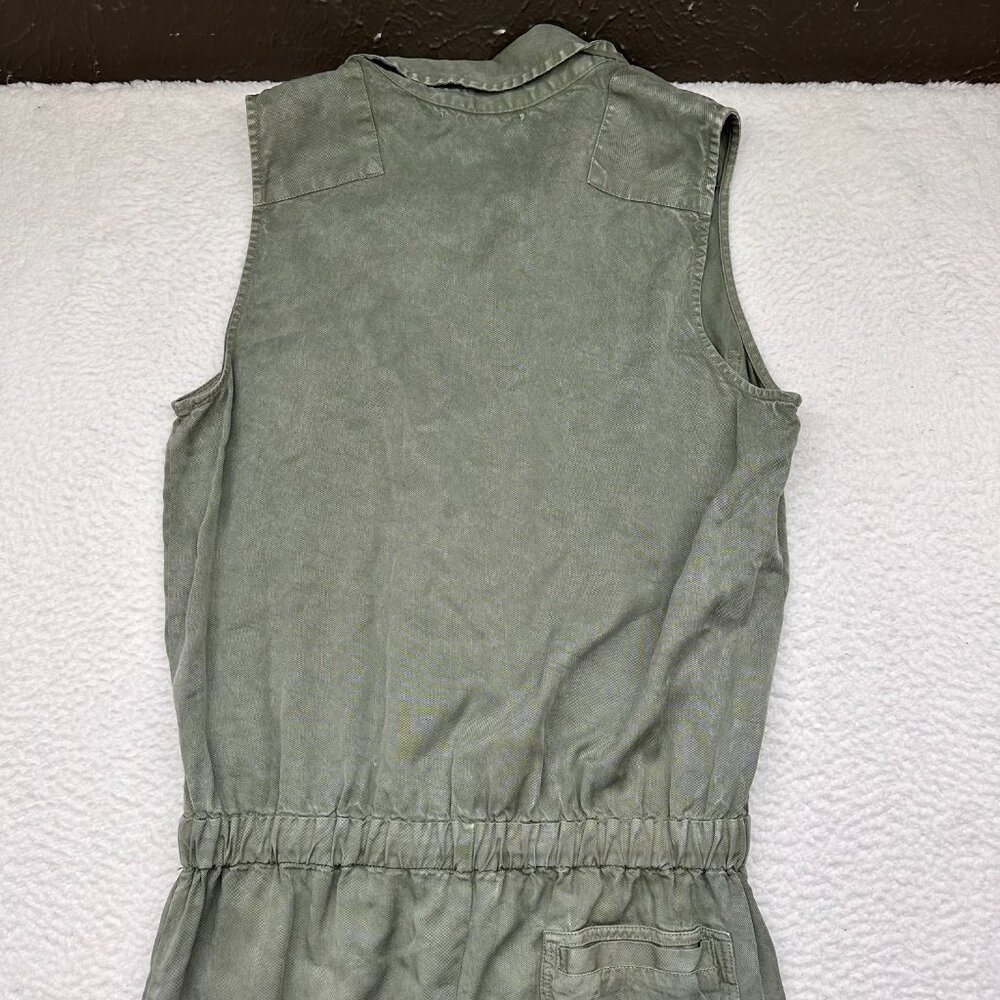 [Yfb] Green Sleeveless Button Front Every Jumpsui… - image 7